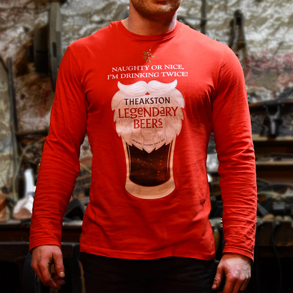 Theakston Legendary BEERS Christmas T-Shirt