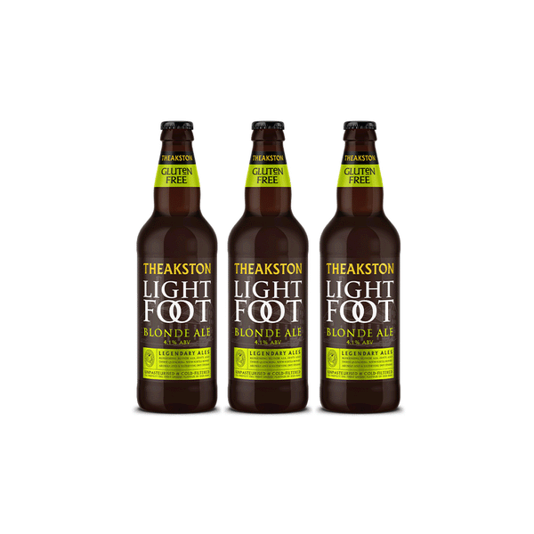 Theakston Lightfoot 12 x 500ml Bottles  (Gluten Free)